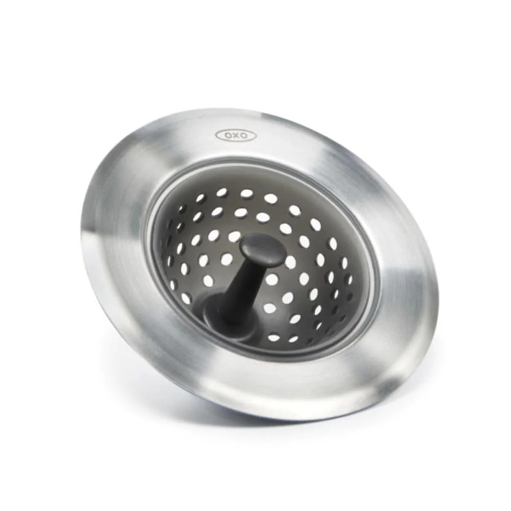 Authentic OXO Good Grips Silicone Sink Strainer Black Organic