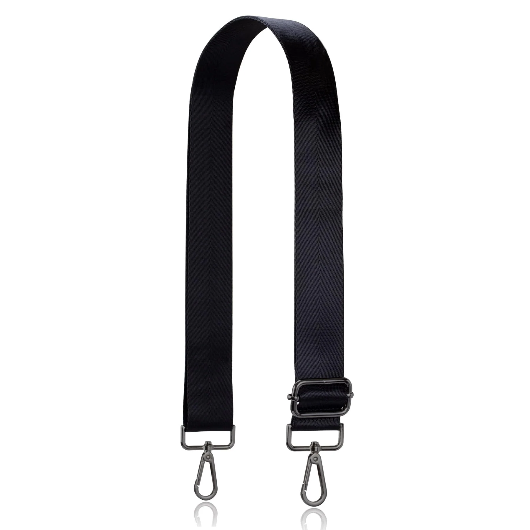 Safe Allzedream Wide Purse Strap Crossbody Shoulder Bag Adjustable Black Comfortable
