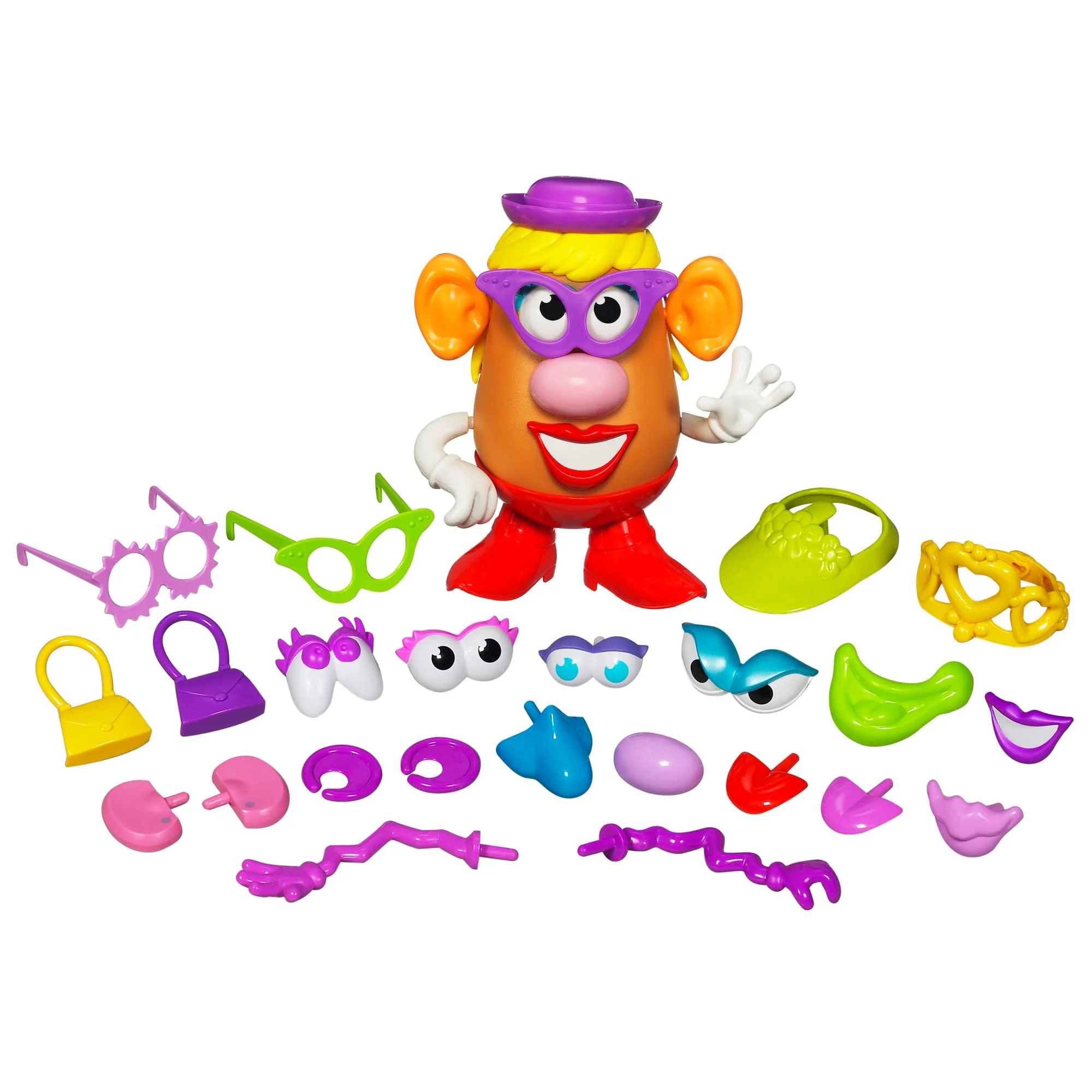 Superior Potato Head Mrs.Potato Head Silly Suitcase Parts And Pieces Toddler Toy For Kids Amazon Exclusive Reliable