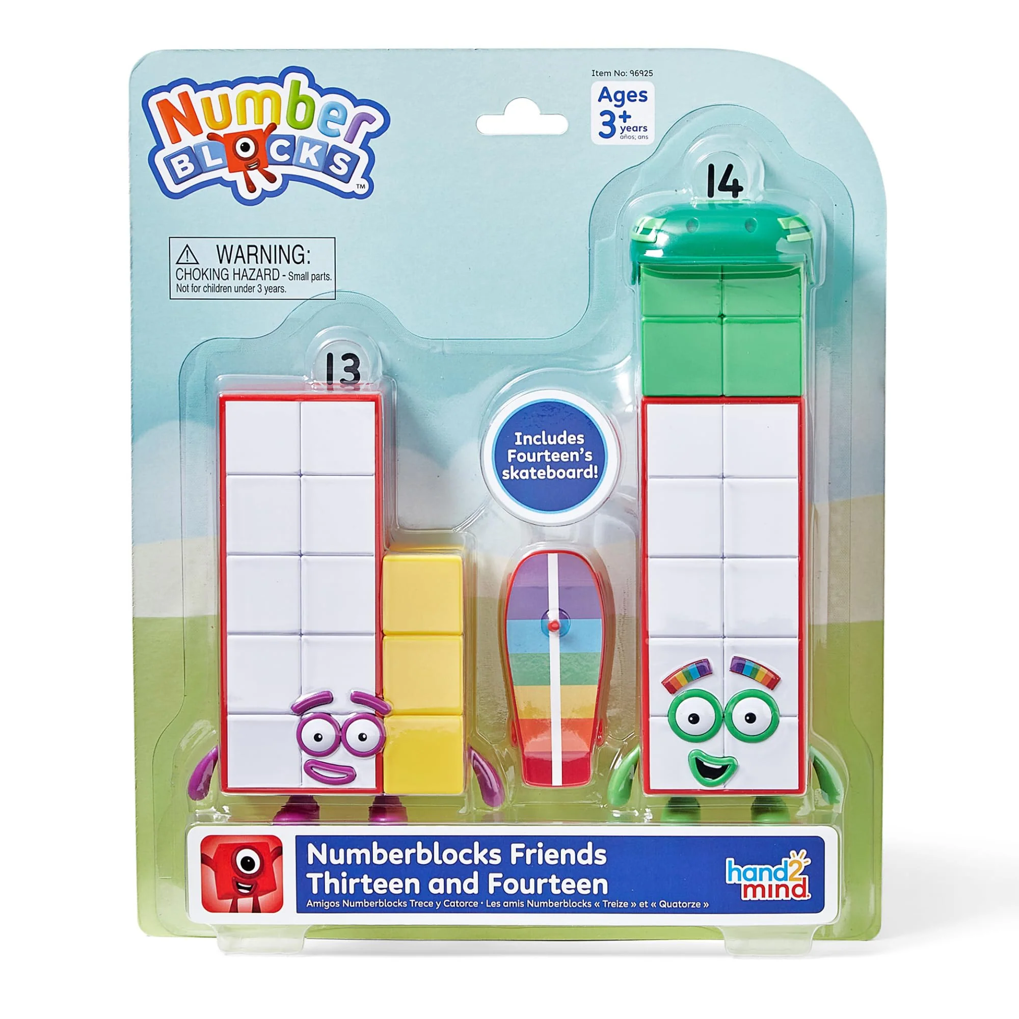 Trendy hand2mind Numberblocks Thirteen Fourteen Figures – Math Toys for Toddlers Ages 3–5 Small Learning Figurines Preschool Education Gifts Optimized