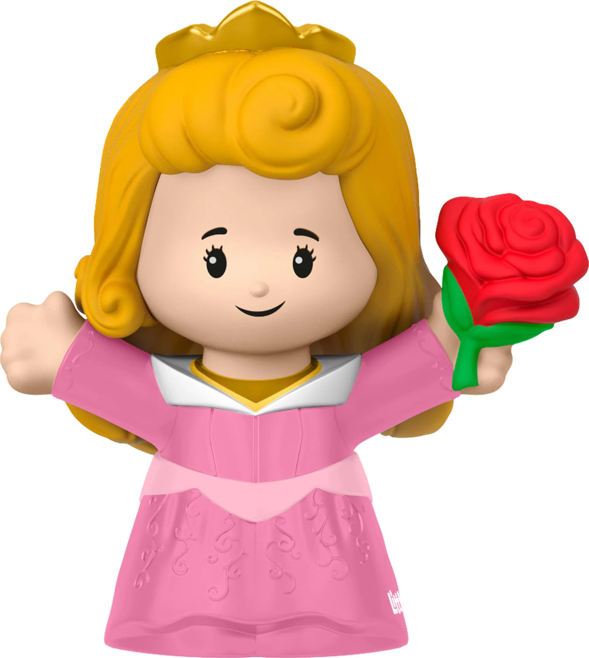 Comfortable Disney Princess Aurora Little People Single Character Figure Toddler Toy for Pretend Play Recyclable