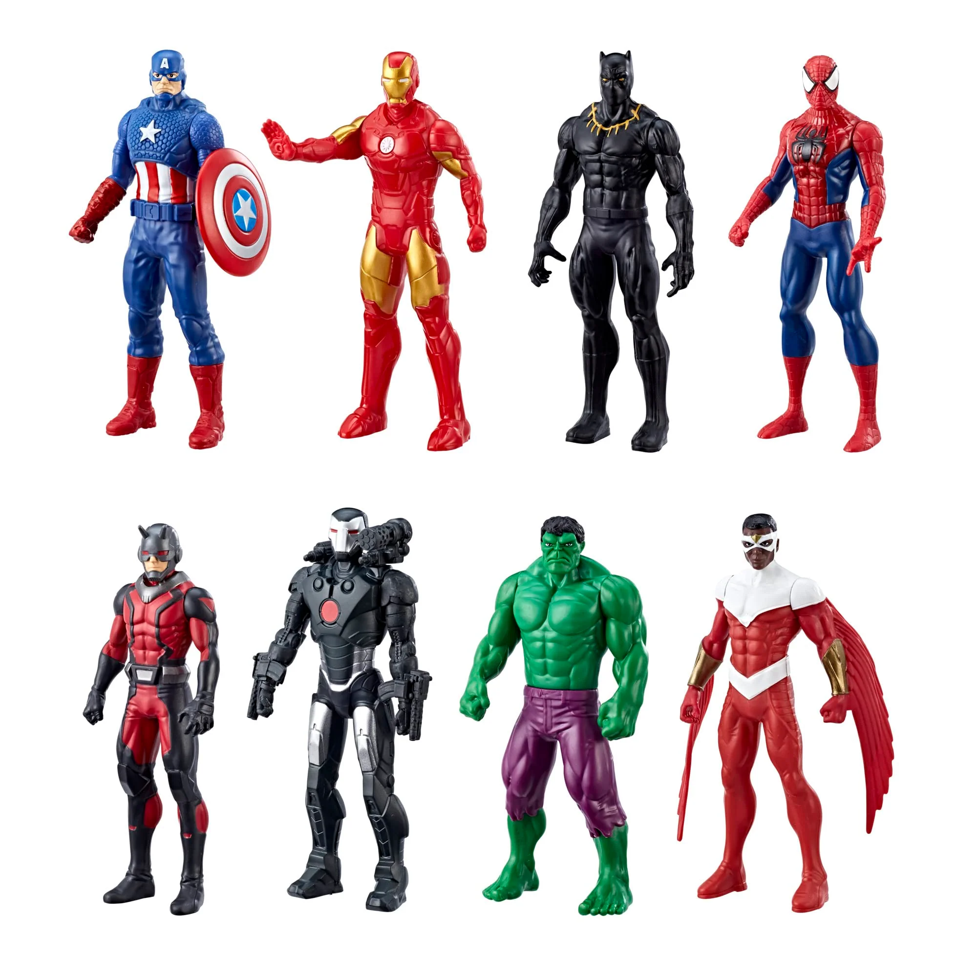 Easy-to-Use Marvel Avengers Protectors Pack 6-Inch-Scale 8 Action Figures with Accessories Super Hero Toys Toys for Boys and Girls Ages 4 and Up Top-Quality