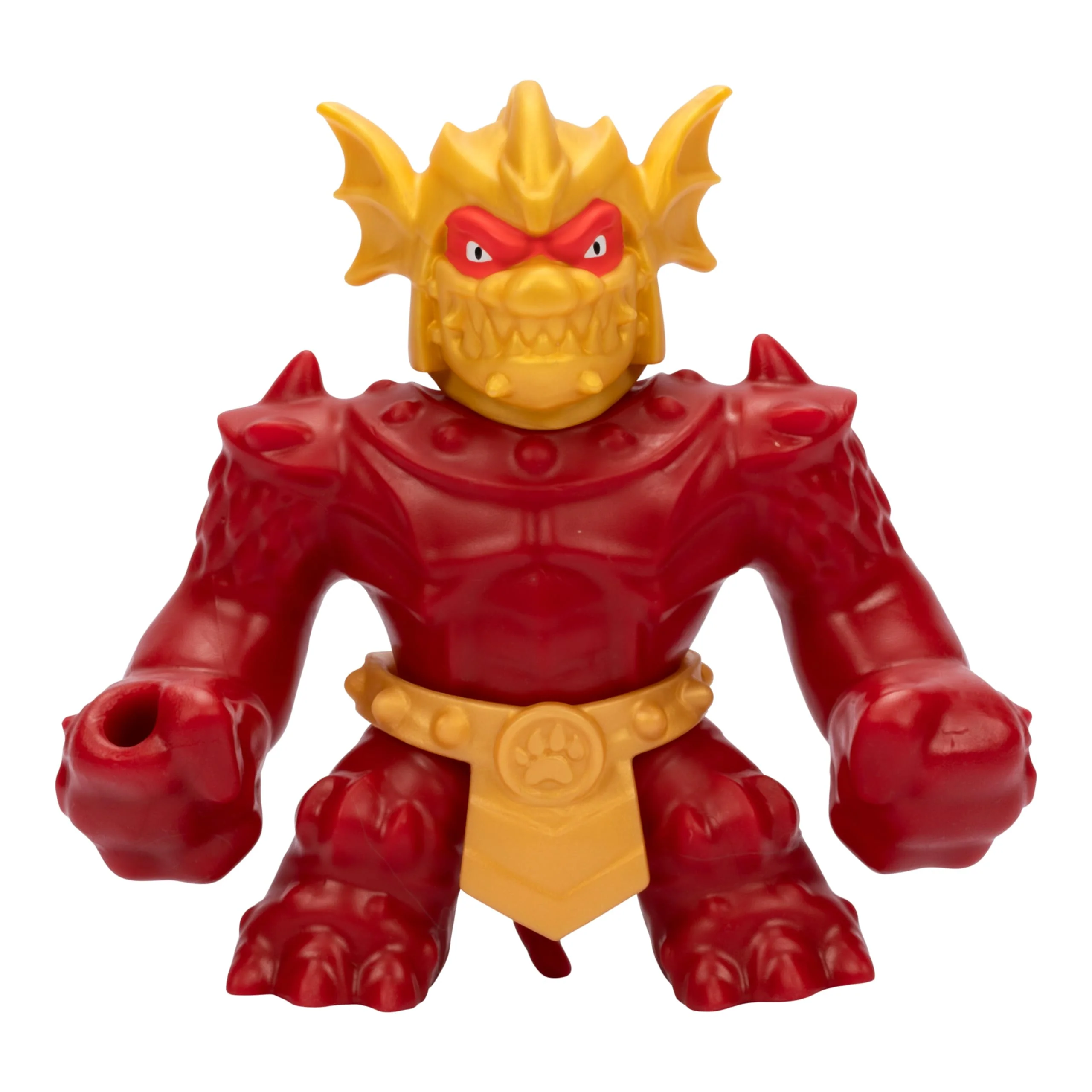 Fast Heroes of Goo Jit Zu Stretch Strikers Blazagon – Stretchy Action Figure with Unique Goo Filling Stretches 3X Size Squishy Collectible Toy Relaxed