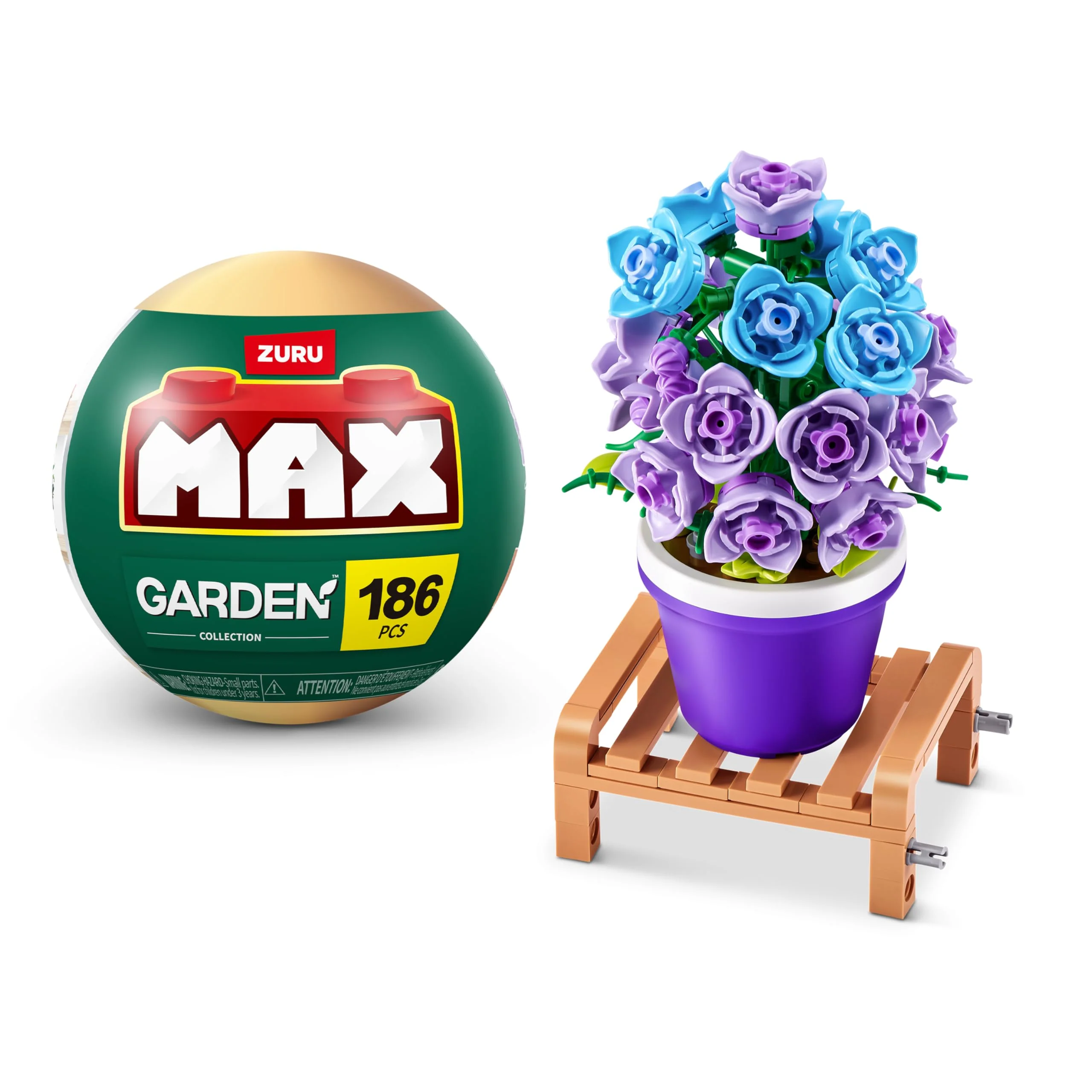 Advanced MAX Premium Garden Pot Plants Building Bricks Collection up to 233 Pieces 6 to Collect . Campanula 1 Capsule Specialty