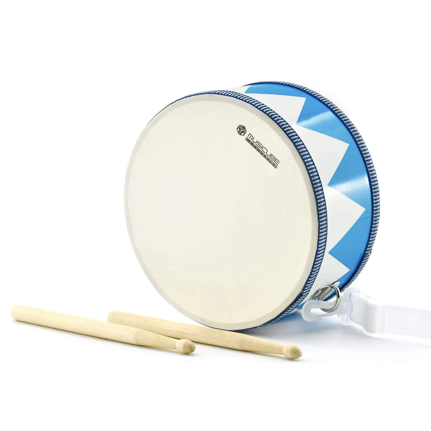 Consistent MUSICUBE Kids Drum Set – 8 Wooden Drum Toy with Strap Sticks Educational Sensory Musical Instrument Gift for Toddlers Boys Girls User-Friendly