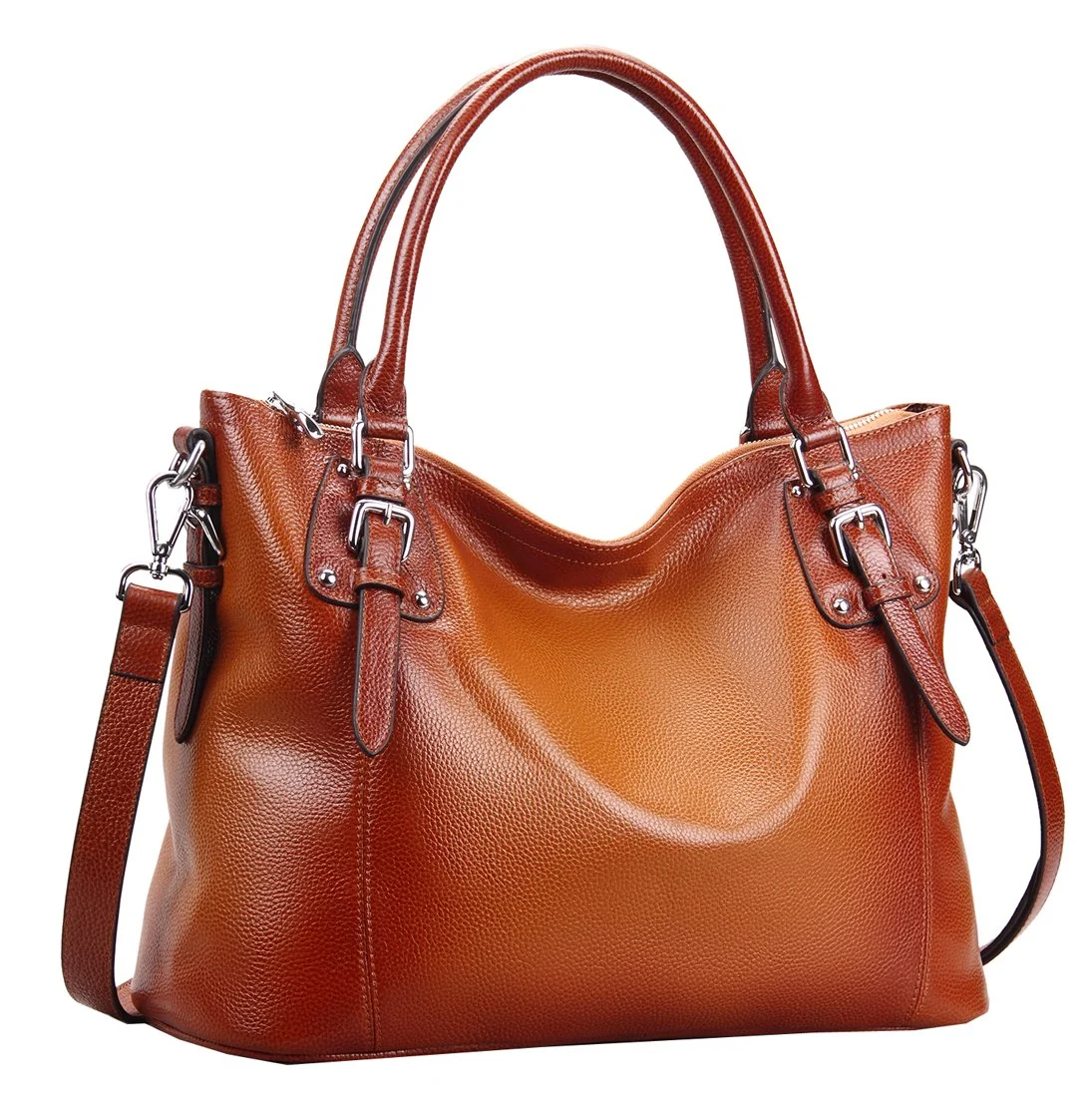 Superior HESHE Leather Purses and Handbags for Women Tote Shoulder Bag Satchel Purse Top Handle Bags Hobo Crossbody Crafted