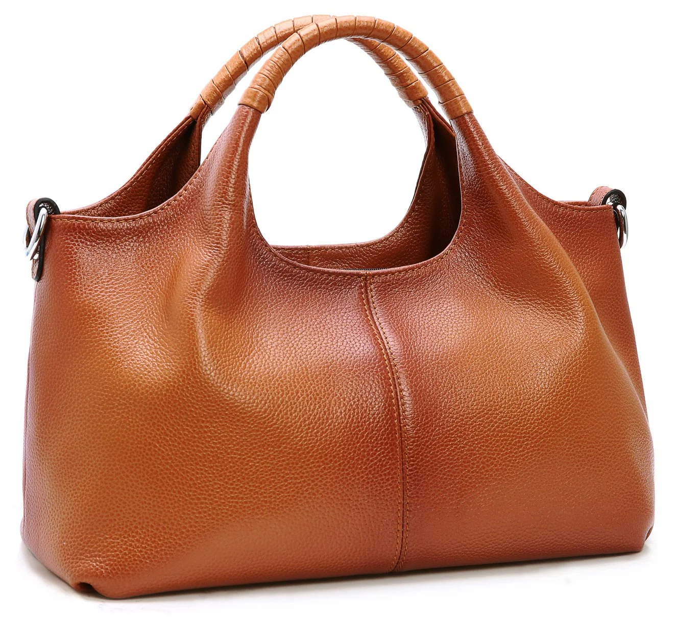 Innovative Iswee Leather Purses for Women Medium Size Satchel Handbags Crossbody Bag Shoulder Tote Bags Hobo Purses Trendy Ladies Hand Bag Sorrel Sophisticated