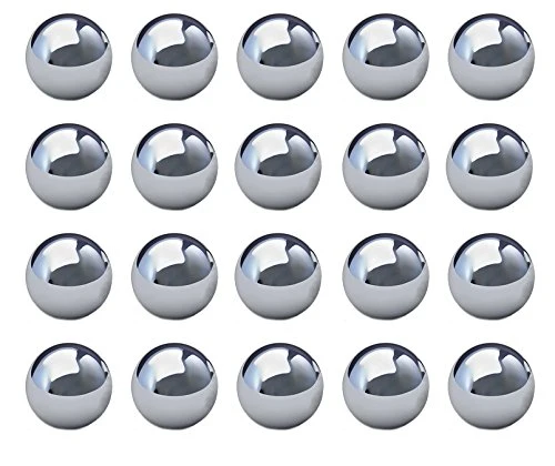 Superior Four Brothers 1 2 Chromium Steel Balls for GraviTrax and Gravity Maze STEM Marble Run and Games 20 Pack Functional