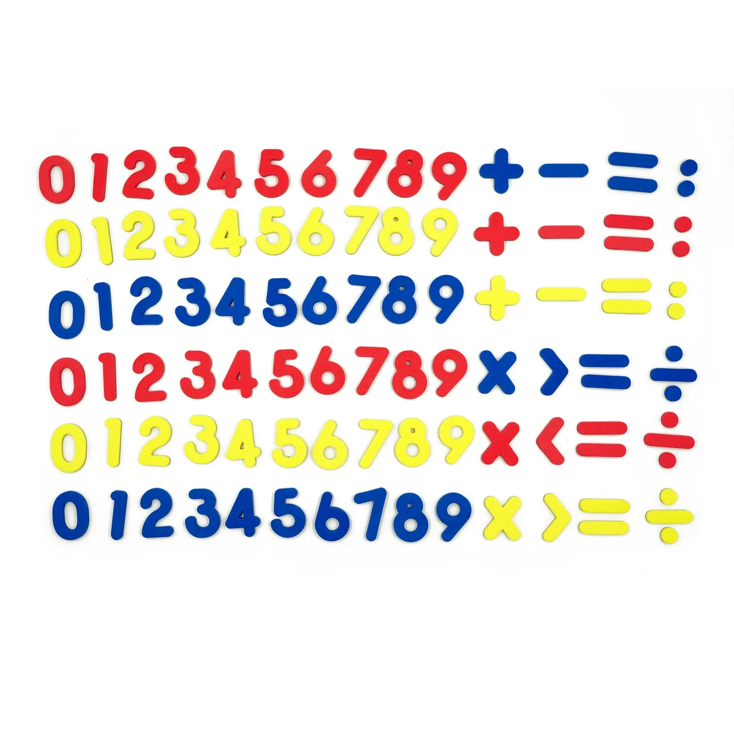 Traditional SpriteGru 102pcs Magnetic Numbers for Basic Math Mathematics Education Smart