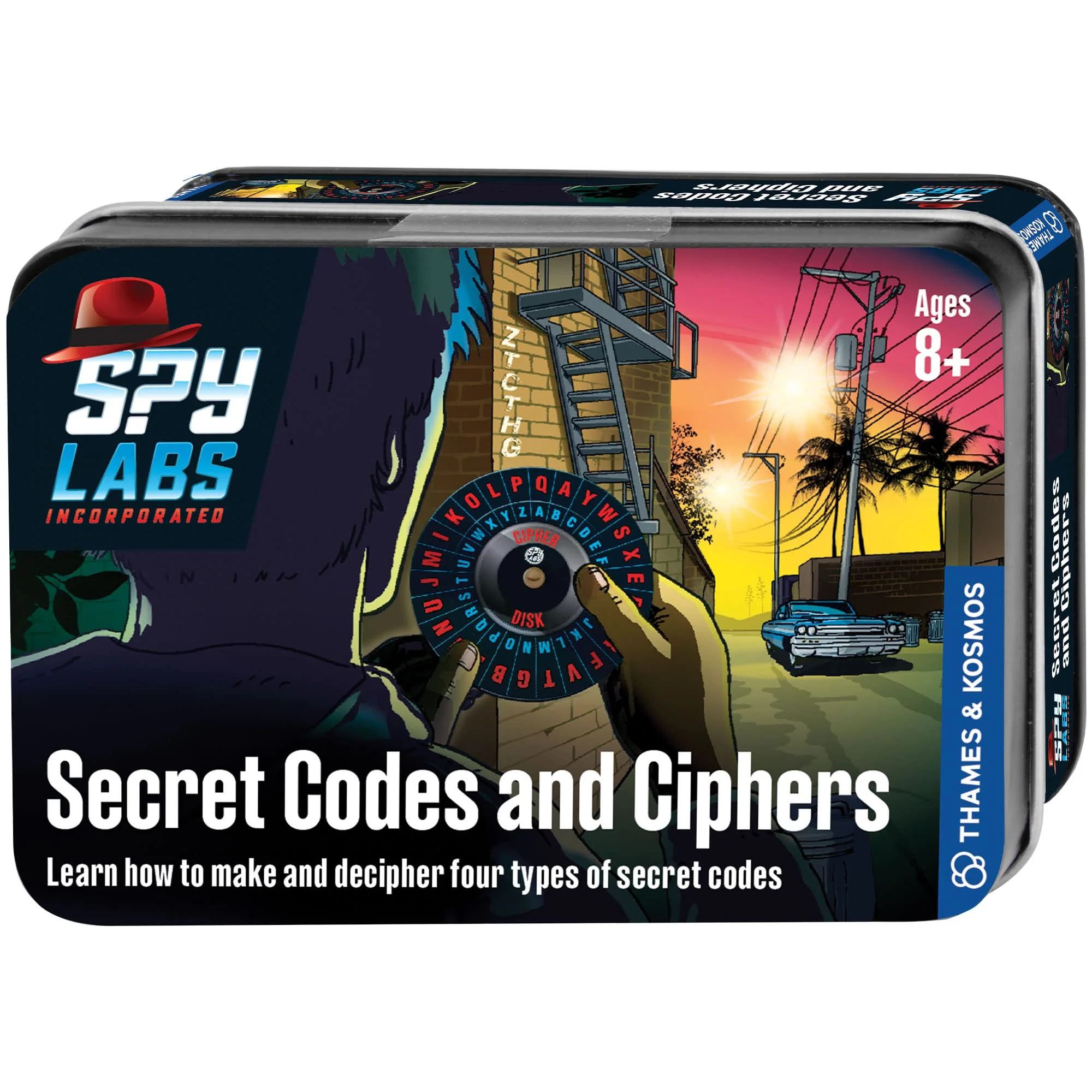 Smart Thames Kosmos Spy Labs Secret Codes Ciphers Kit – Learn to Create Exchange Coded Messages with Detective Tools for Young Investigators Effective