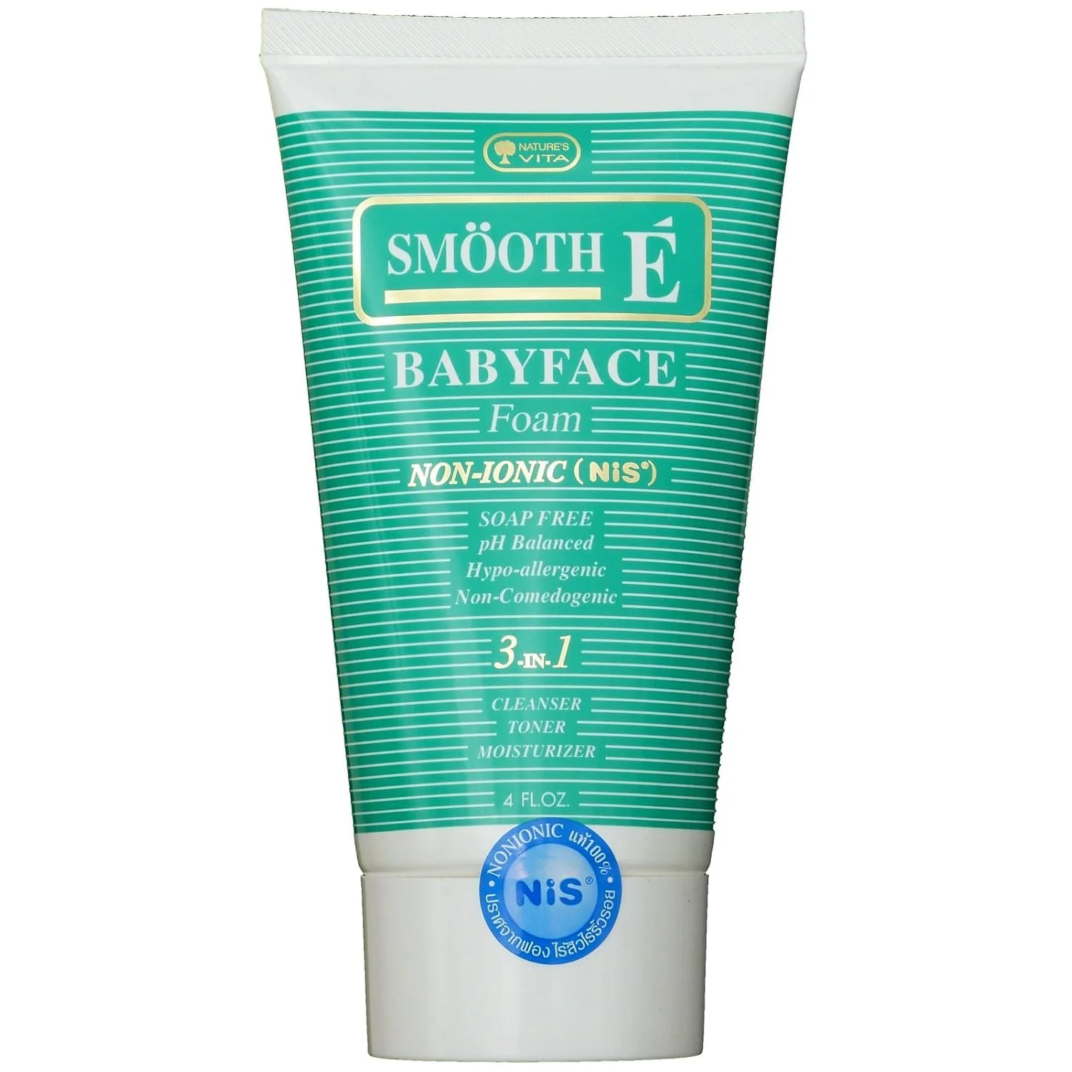 User-Friendly Smooth E Babyface Foam Non-ionic Facial Cleanser 4.0 Fl Oz Fashionable