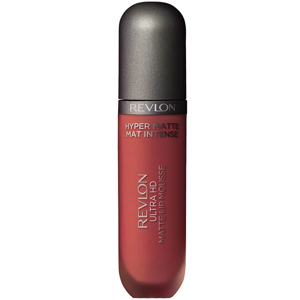 Verified Revlon Liquid Lipstick Face Makeup Ultra HD Matte Lip Mousse Longwear Rich Lip Colors in Plum Berry 825 Spice 0.02 Oz Healthy