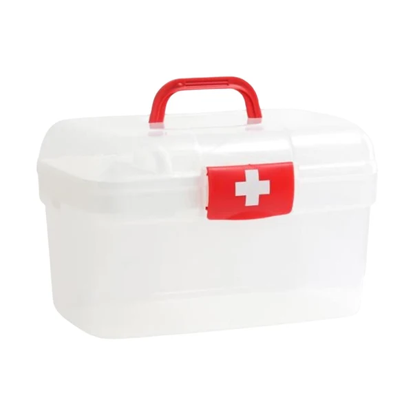 Safe Maxbell First Aid Storage Box Multipurpose First Aid Case for Arts Crafts Family L Casual