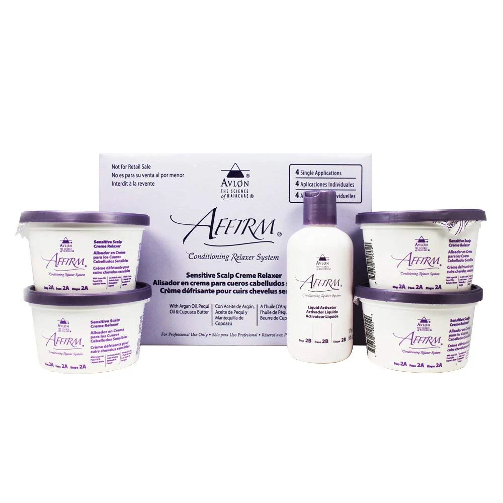 Durable Affirm Relaxer Kit 4 Applications Crafted