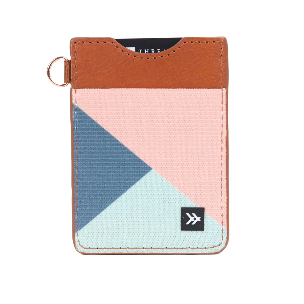 Thread Wallets Ultra Slim Card Holder Wallet - For Women Men Minimalist Small Modern Credit Organizer Mini Fine Line Stylish