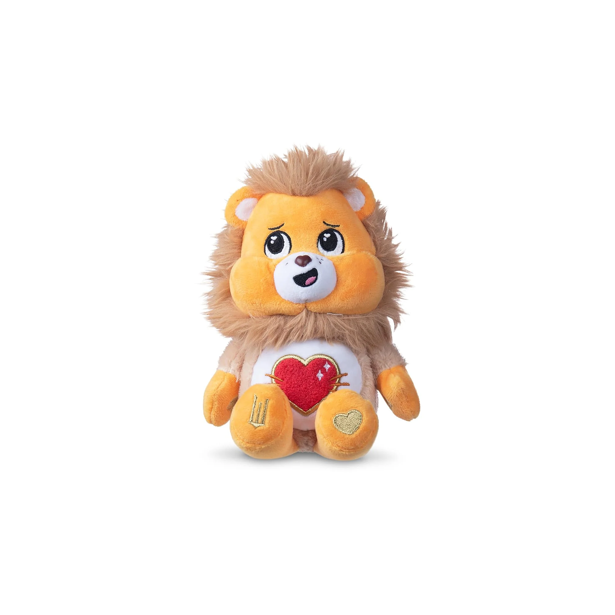 Environmentally Friendly Care Bears x Wicked Fun Size Plush - Tenderheart Bear as The Lion Sustainable