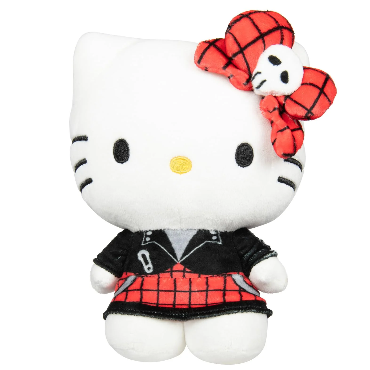 User-Friendly Jazwares Hello Kitty and Friends Series 2 Hello Kitty Red Punks Plush - ly Licensed Sanrio Product from Ages 6 Detailed