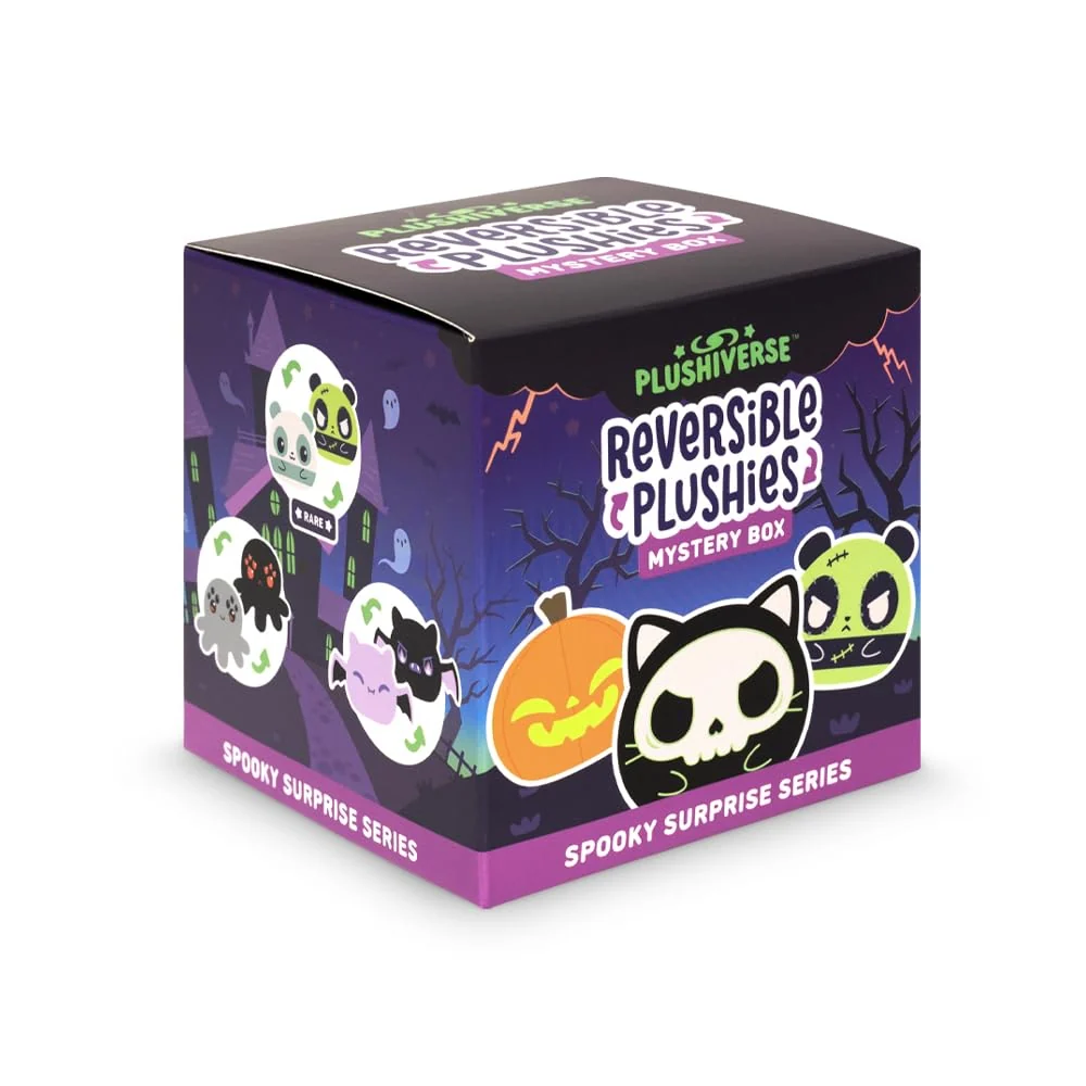 Smart Teeturtle 3 Reversible Mystery Box Plushie - Halloween - Surprise Soft Cute Stuffed Animal Blind Box Exceptional
