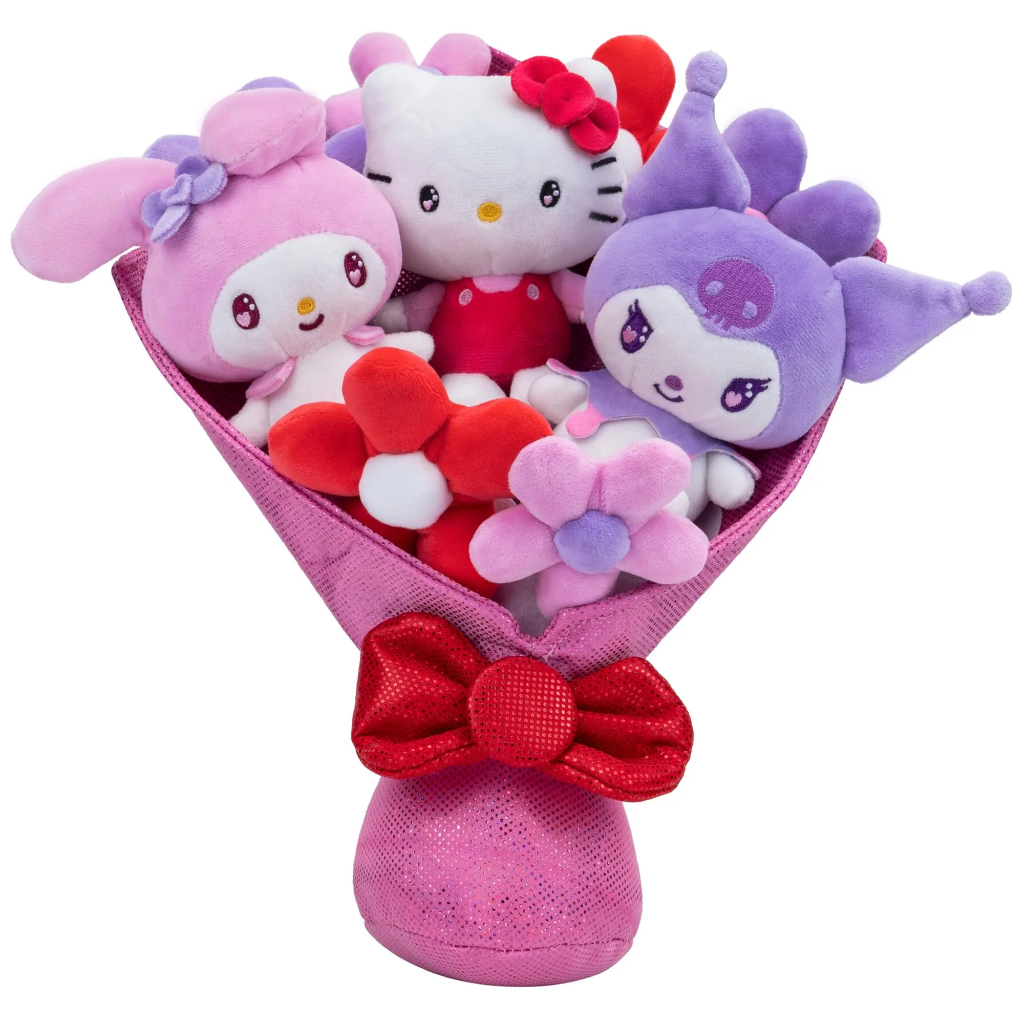 Trusted Jazwares Hello Kitty and Friends - 12-inch Plush Bouquet - 9 Plush Included - ly Licensed Sanrio Product from Functional