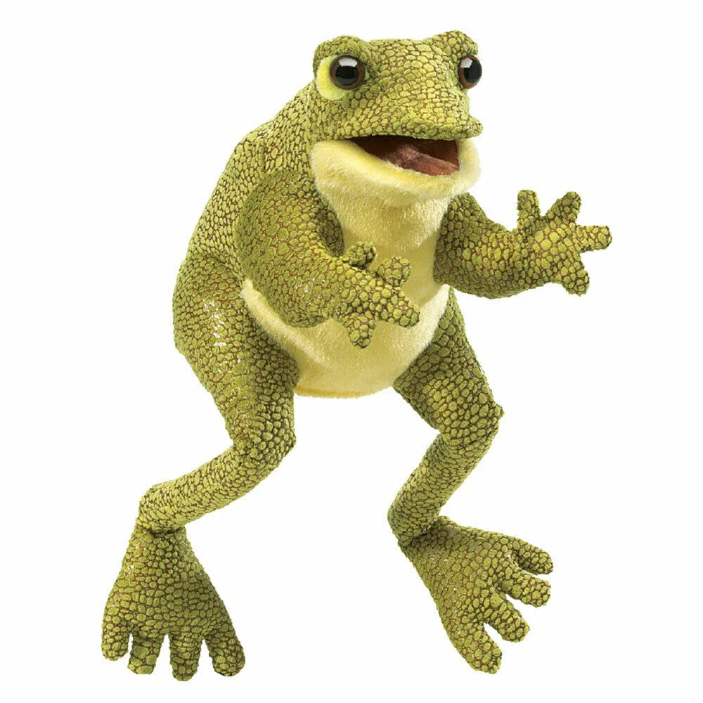 Reusable Funny Frog Puppet User-Friendly