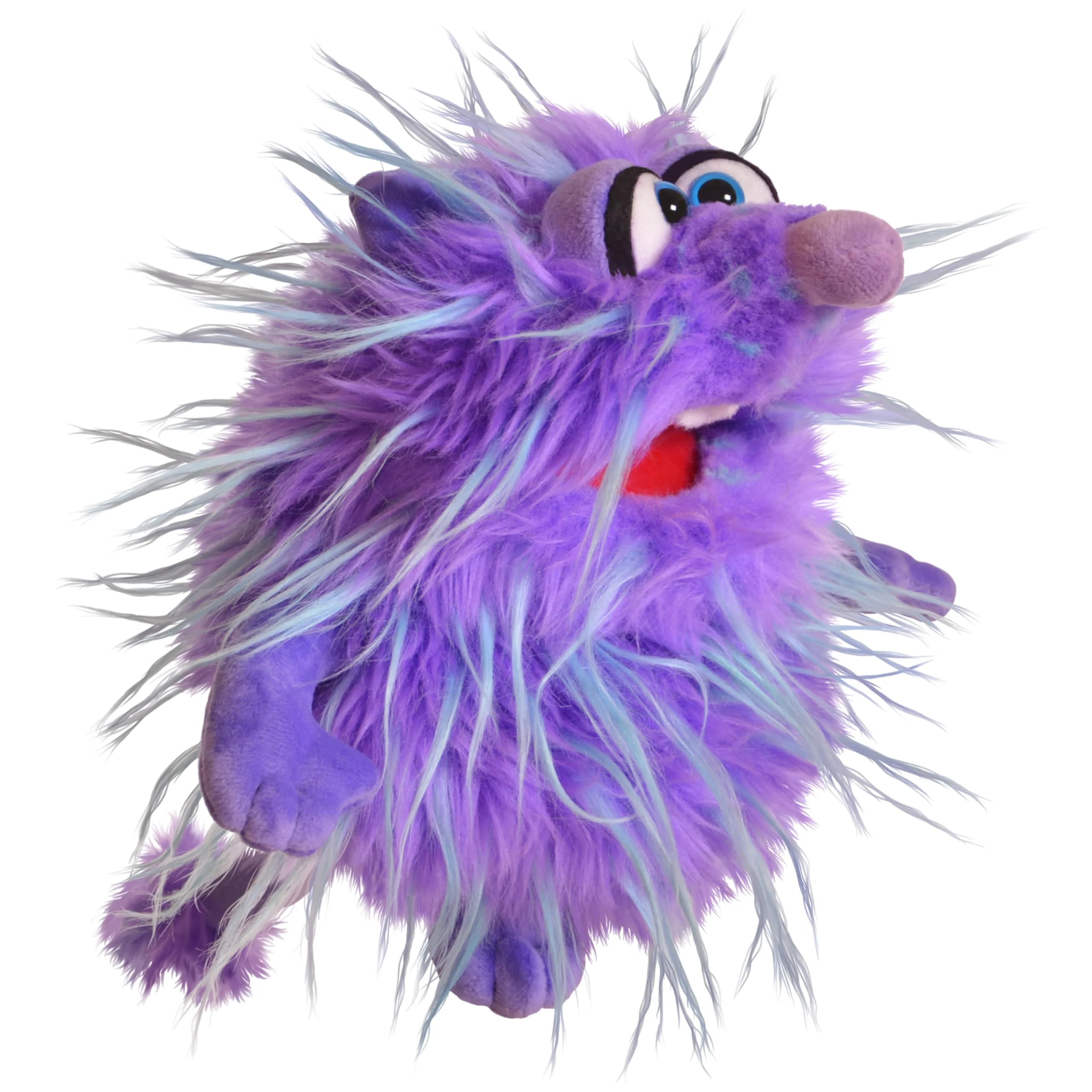 Smooth Living Puppets 9-Inch Plush Purple Monster Hand Puppet - Fine European Design Ultra-Soft and Cuddly Promotes Child Development Safety Superior