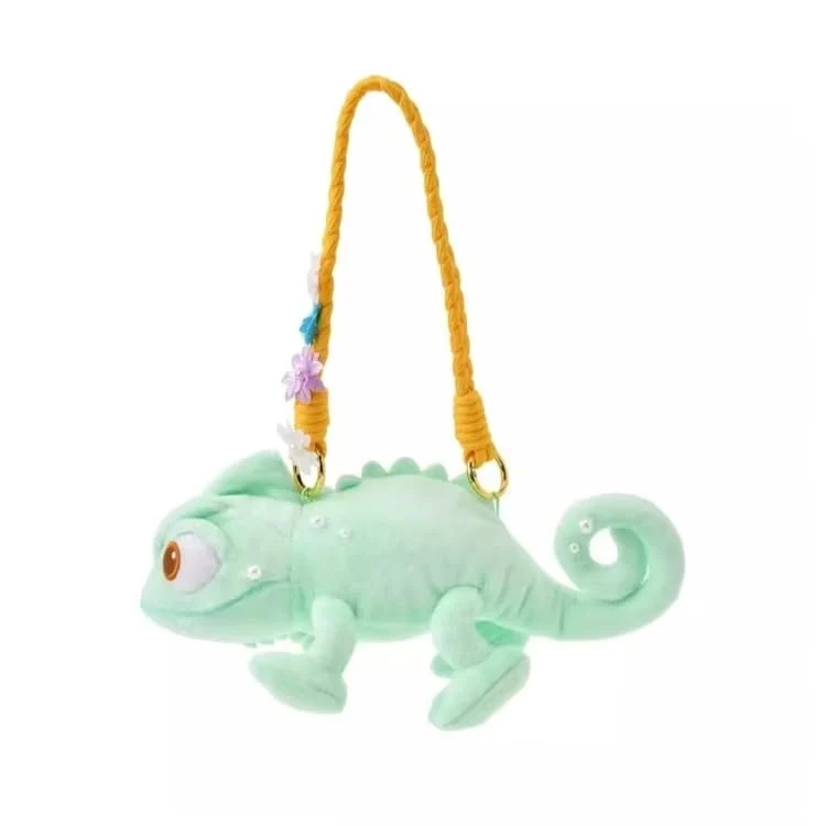 Sustainable 9.5in Pascal Plush Chameleon Stuffed Animal Shoulder bag Powerful