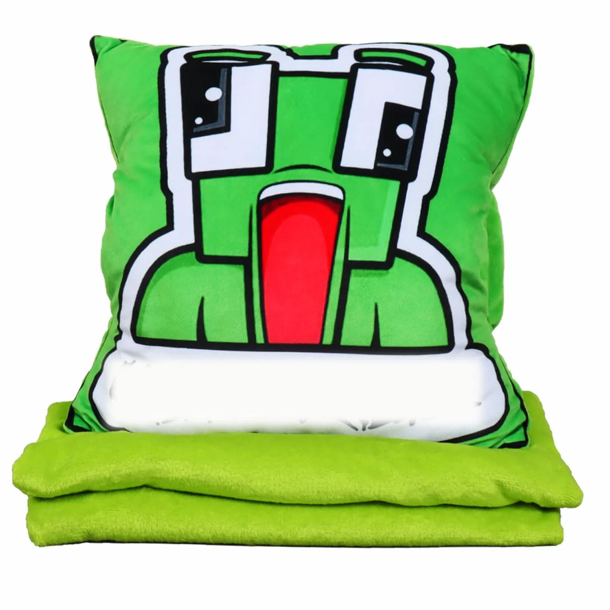 Breathable ZOSVNSV Cartoon Blanket and Pillow Set Lightweight Flannel Pillow with Hand Warmer Design for Birthday Holiday Consistent