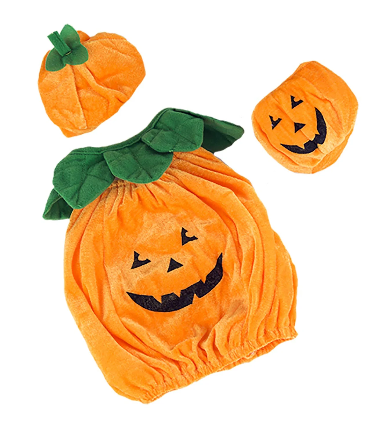 Organic Pumpkin Jack-O-Lantern Outfit Teddy Bear Clothes Outfit Fits Most 14 -18 Build-A-Bear and Make Your Own Stuffed Animals Efficient