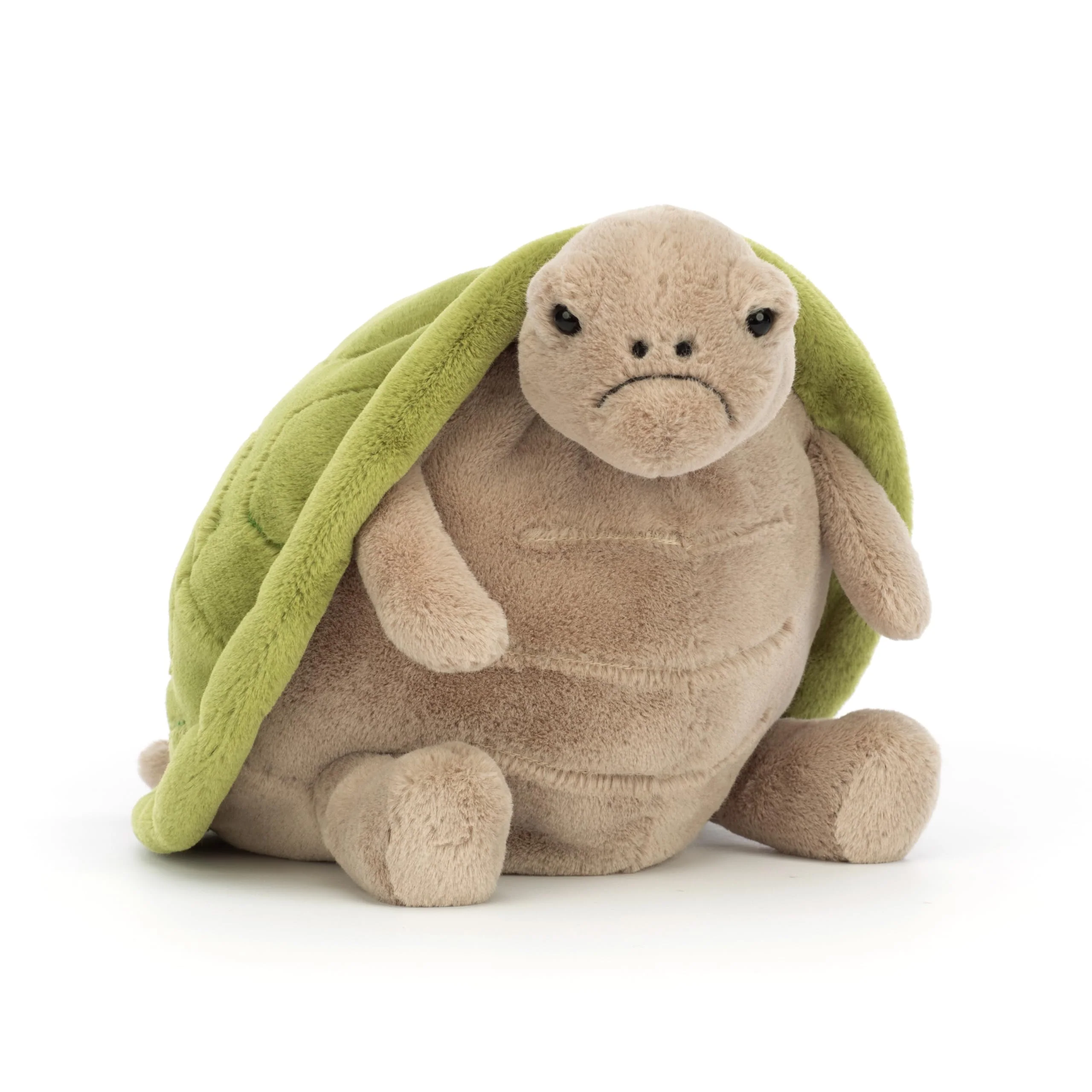 Sustainable Jellycat Timmy Turtle Stuffed Animal 11 inches - Reptile Plush Toy - Classic Children's Gift Organic