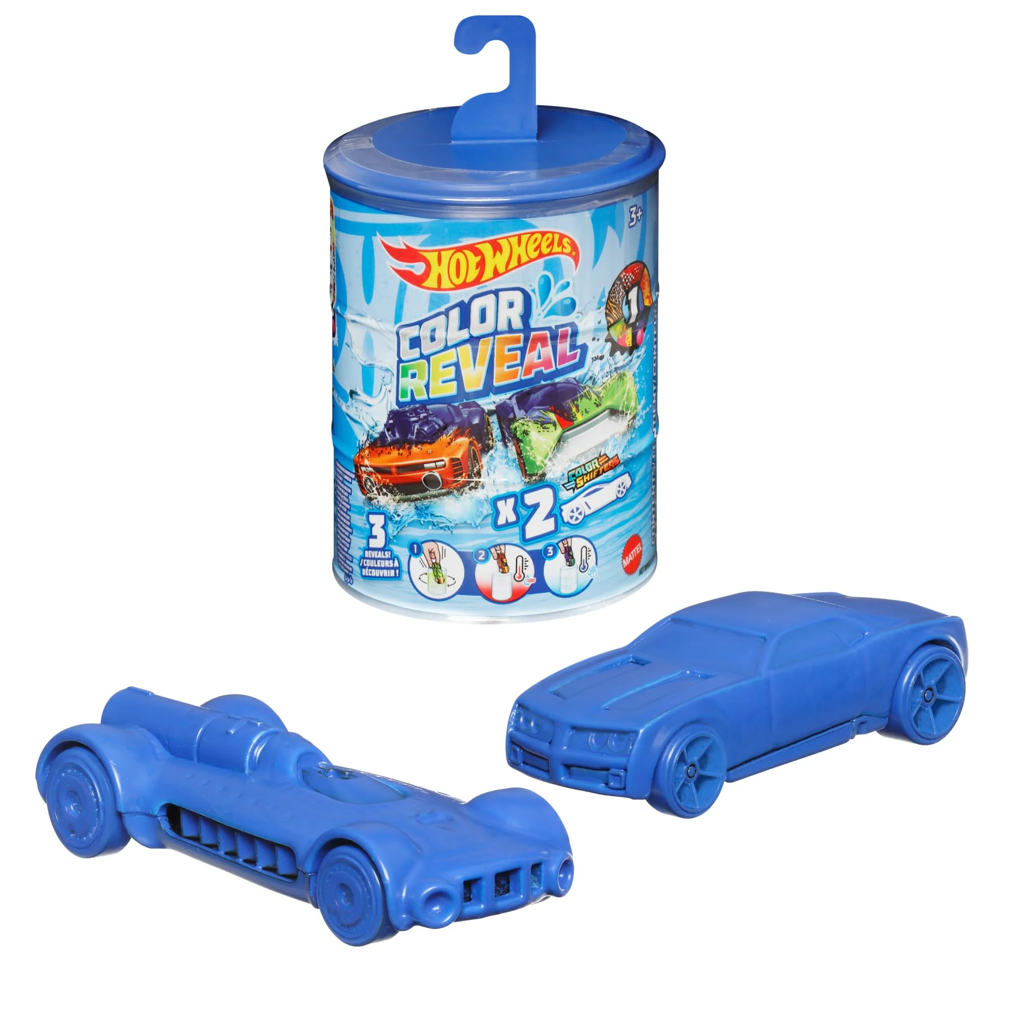 Trendy Hot Wheels Cars Set of 2 Color Reveal Vehicles in 1 64 Scale with Surprise Initial Reveal Repeat Color-Change Feature in Very Warm ICY Cold… Comfortable