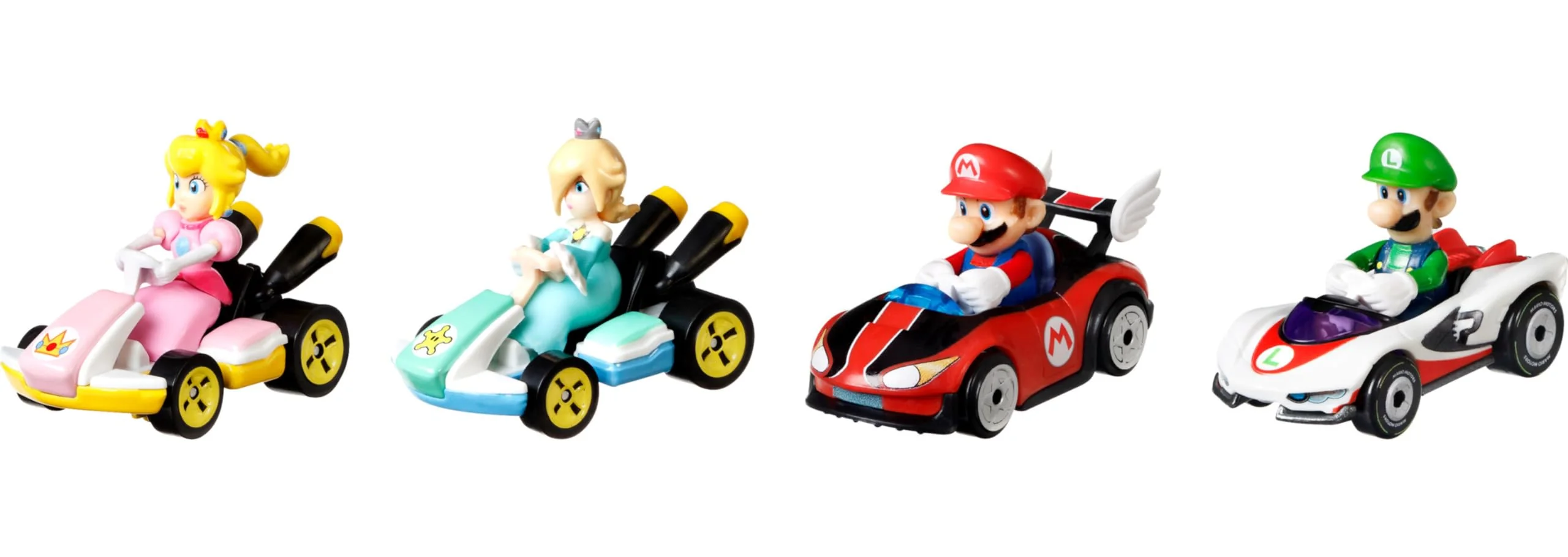 Verified Hot Wheels Mario Kart Track Set Toy Car Piranha Plant Slide Playset with First-Appearance Yoshi Kart Vehicle Gravity Launcher Efficient