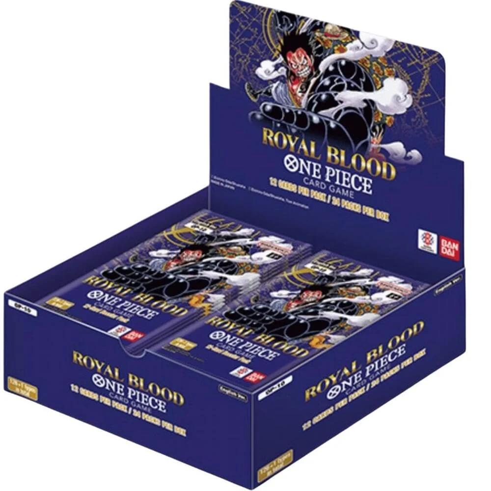 Contemporary One Piece TCG Royal Blood Booster Box OP10 - 24 Packs Practical