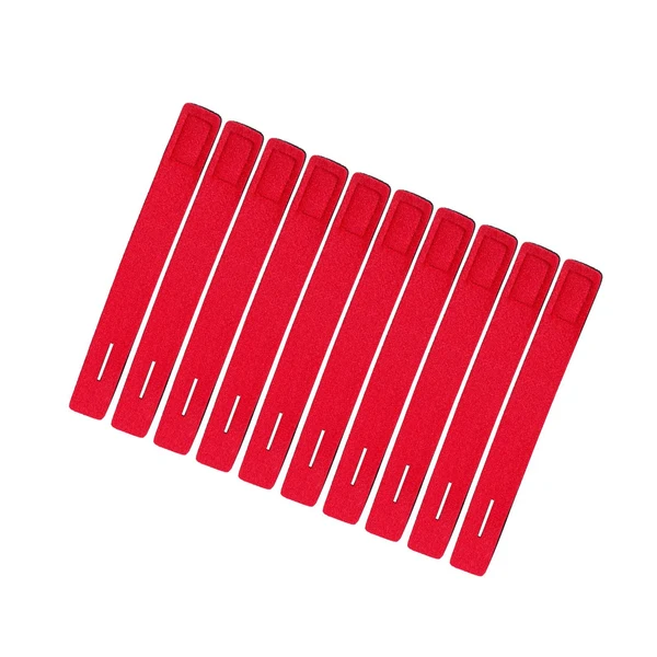 Trusted Maxbell 10Pcs Fishing Rod Belt Elastic for Fly Rods Fishing Rod Storage and Carrying Red Reliable