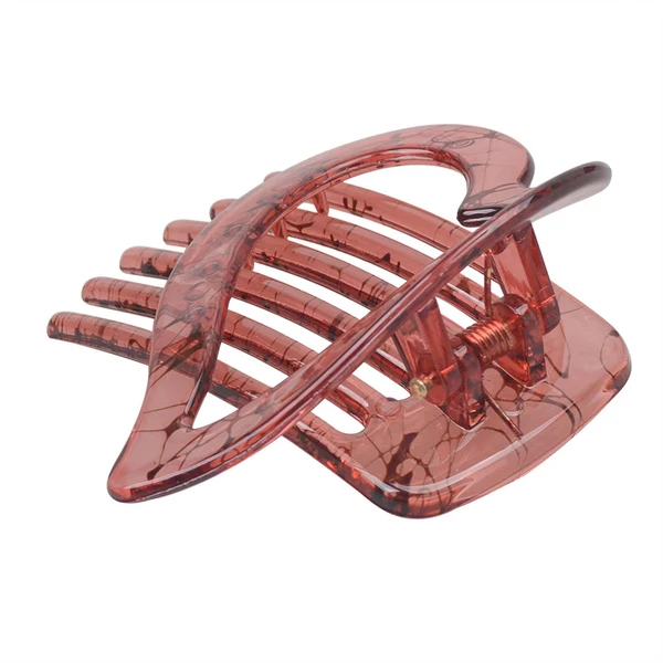 Selected Maxbell Elegant Hair Clips Casual Headdress fashion for Work Engagement Party Light Red Crafted