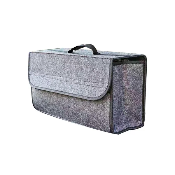 Detailed Maxbell Universal Car Trunk Storage Box Organizer Space Savers for Auto Truck Gray High-End