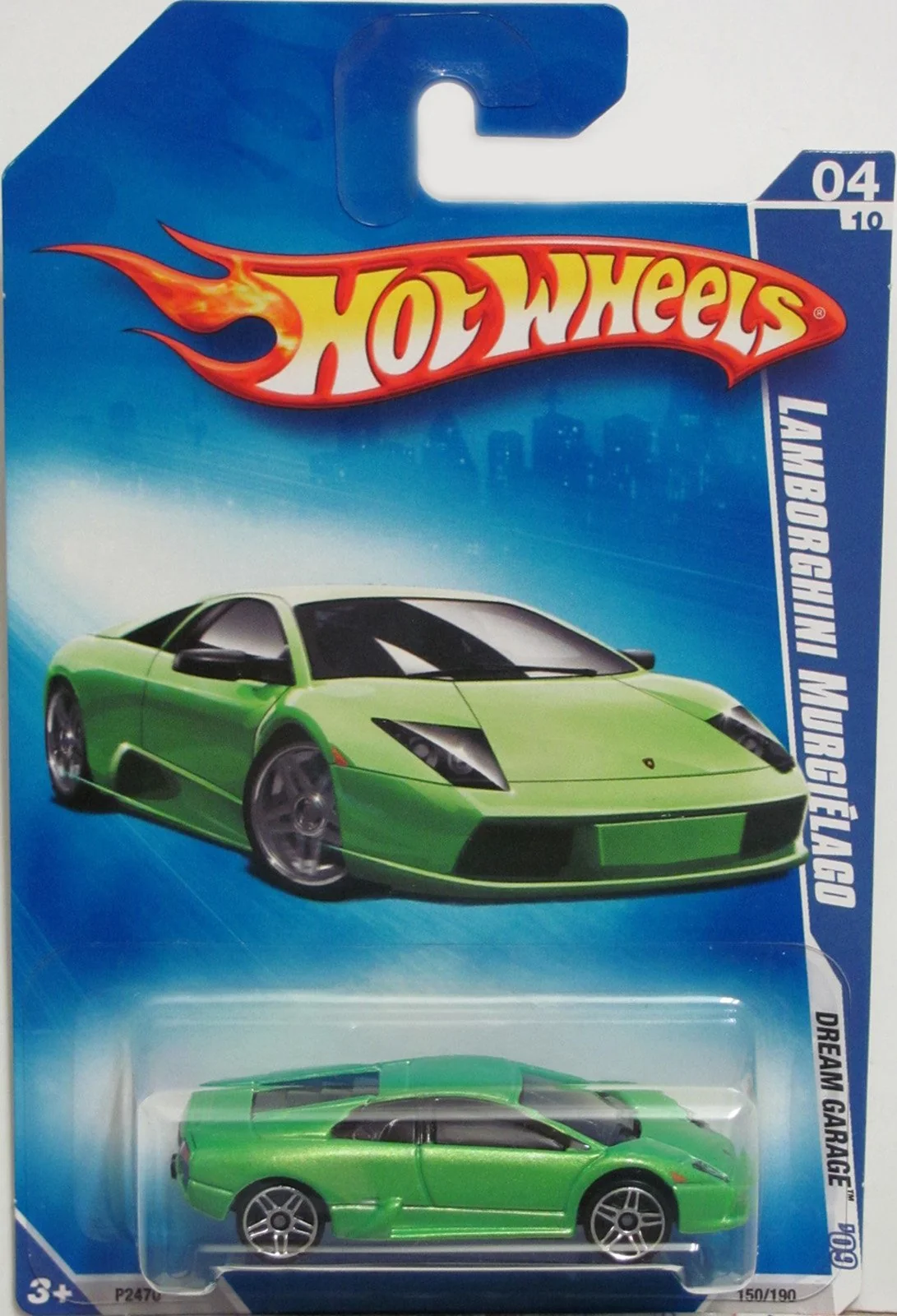 Consistent Hot Wheels 2009-150 GREEN Lamborghini Murcielago Dream Garage 1 64 Scale Environmentally Friendly