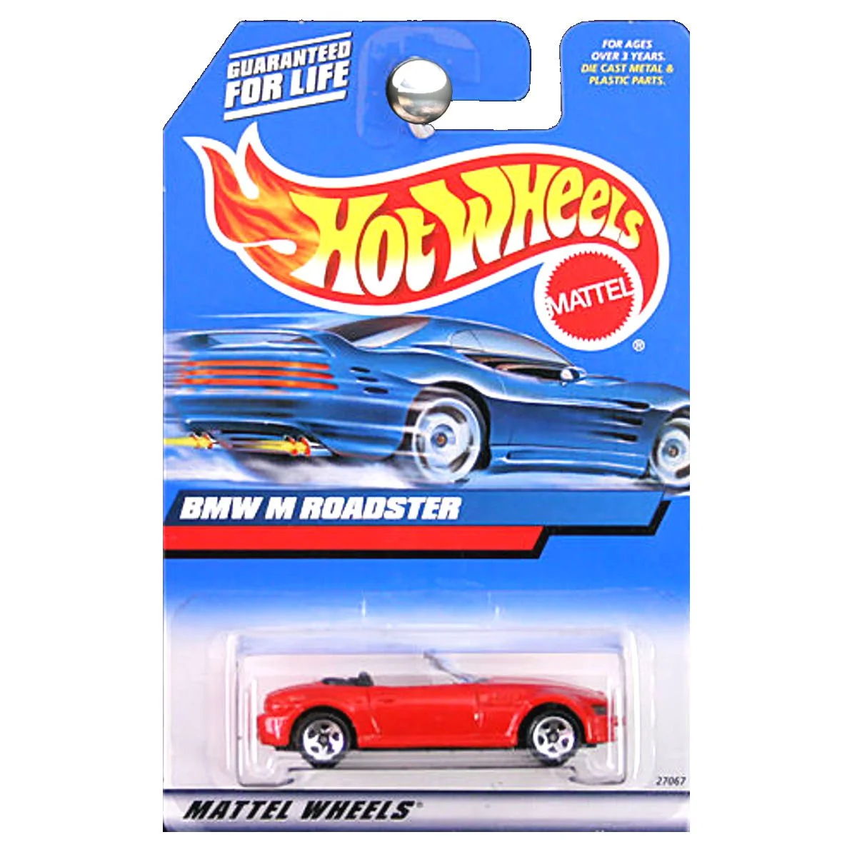 Sustainable Hot Wheels 2000 BMW M Roadster Red Convertible Carefully Designed