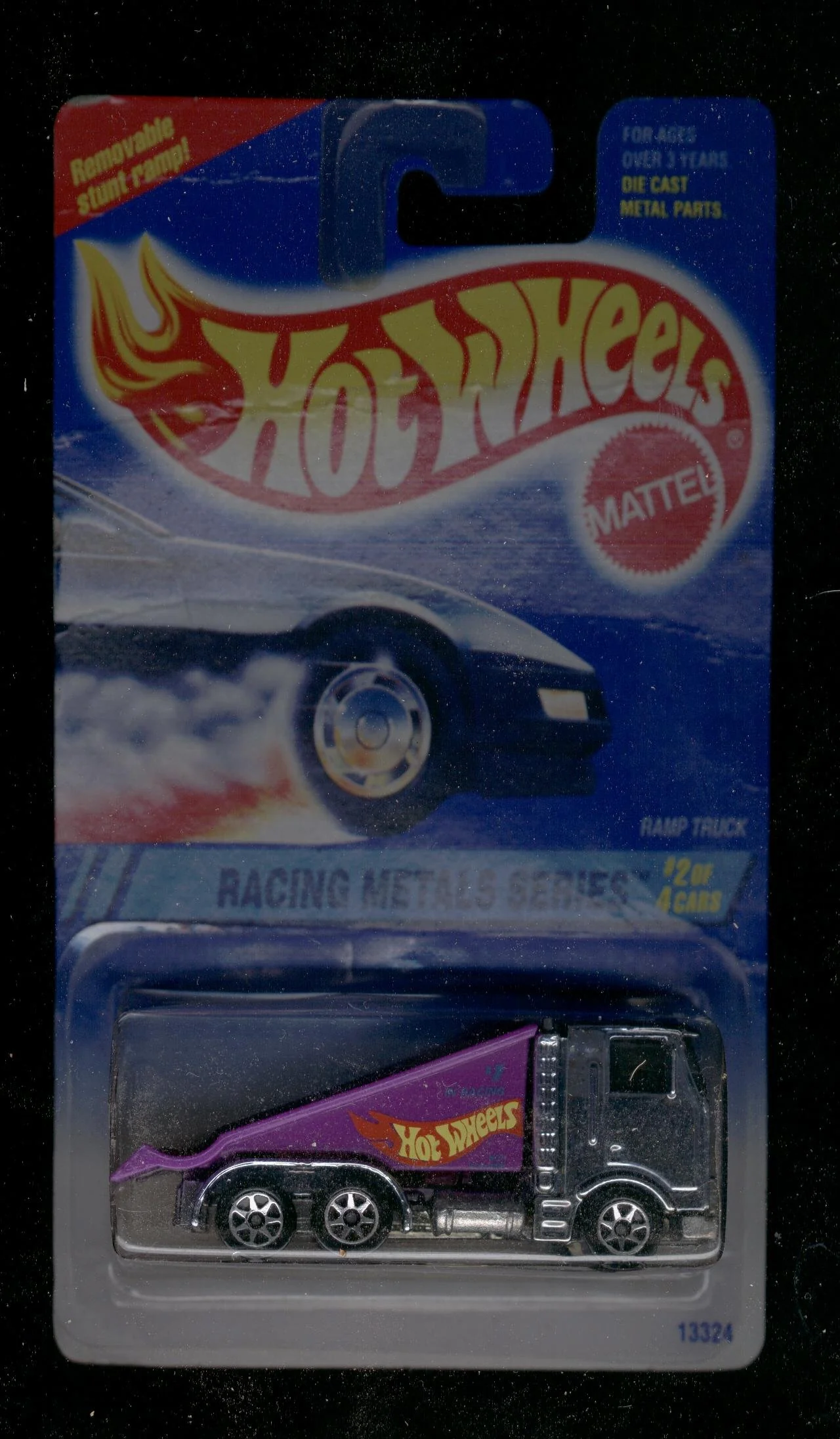 Top-Quality Hot Wheels 1994-337 PURPLE Ramp Truck Racing Metals Series 2 of 4 1 64 Scale High-Quality