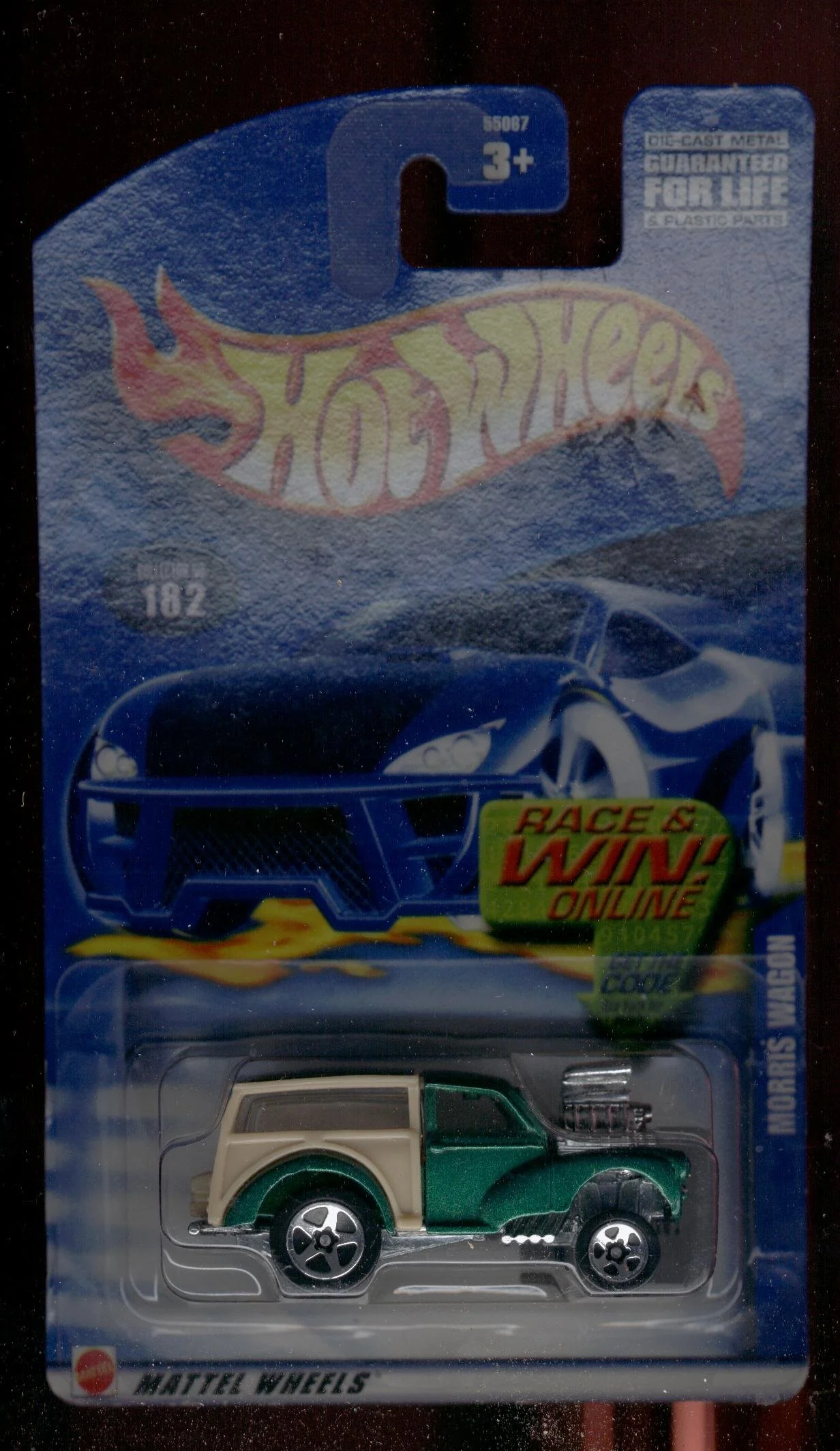 Authentic Hot Wheels 2002-182 Morris Wagon 1 64 Scale Eco-Friendly