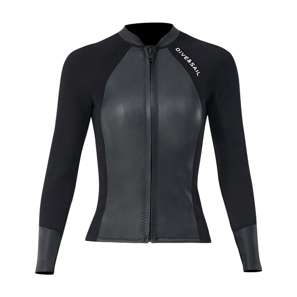 Enhanced Maxbell 2mm Neoprene Wetsuit Top Diving Suit Wetsuits Jacket for Canoeing Snorkeling Women XL Luxury