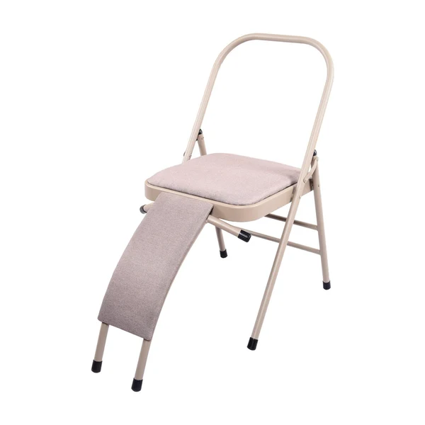 Fast Maxbell Yoga Auxiliary Chair Flexibility Strength Training for Beginners Accessories Linen Back Support Exclusive