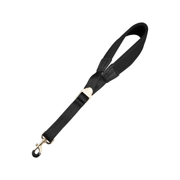 Safe Maxbell Saxophone Neck Strap Thickened Pad Saxophone Shoulder Harness for Soprano Black Smooth