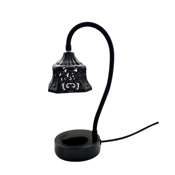 Fine Maxbell Candle Warmer Lamp Night Light Metal for Scented Candles Table Bedroom Black Square Proven