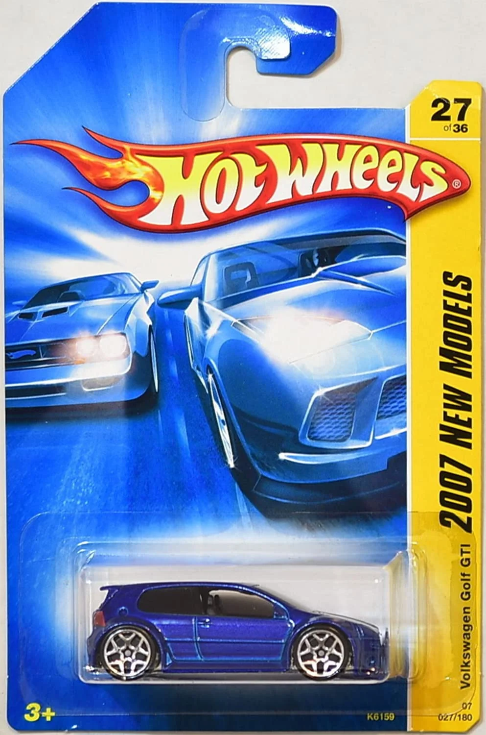 Trendy Hot Wheels 007 Volkswagen Golf GTI Collectible - New Models Series - 27 180 Solid