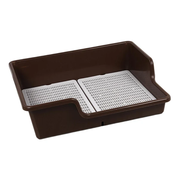 Responsible Maxbell Pet Dog Toilet Puppy Training Potty Tray Removable Anti Splashing Indoor Coffee Top-Quality