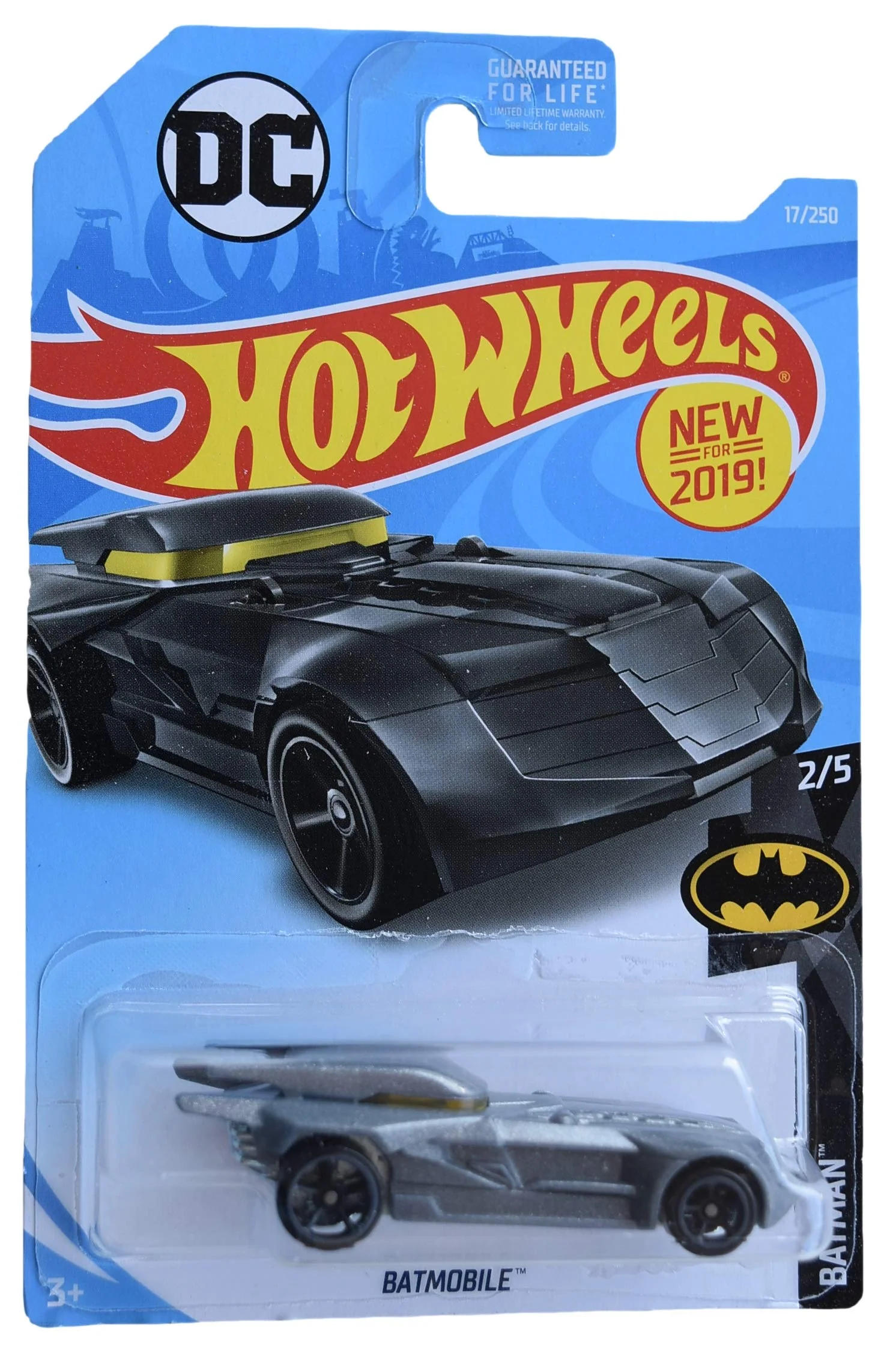 Trusted Hot Wheels Batmobile 17 250 Gray Durable