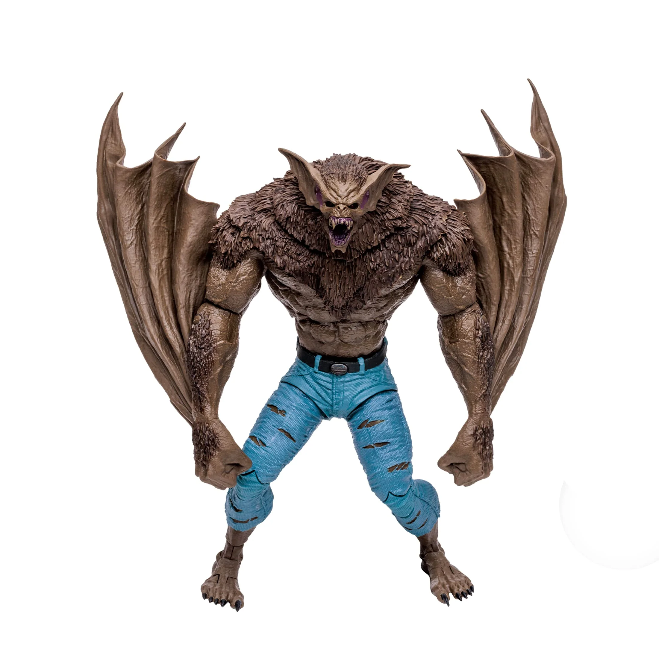 Advanced McFarlane Toys DC Multiverse Man-Bat Mega Action Figure Detailed