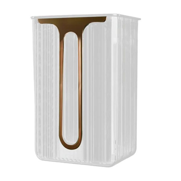 Trendy Maxbell Tissue Holder Case Decoration Multipurpose Dustproof for Hotel Home Bathroom White Smooth