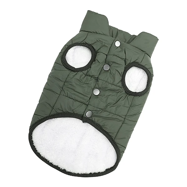 Genuine Maxbell Pet Dog Vest Jacket Warm Clothes Soft Small Medium Sized Dog Dog Coats Green Next-Generation