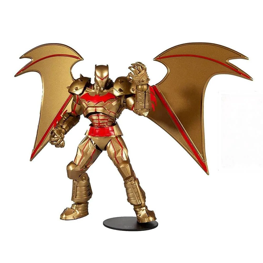 Verified McFarlane Toys DC Multiverse Hellbat Gold Edition 7 Action Figure Enhanced